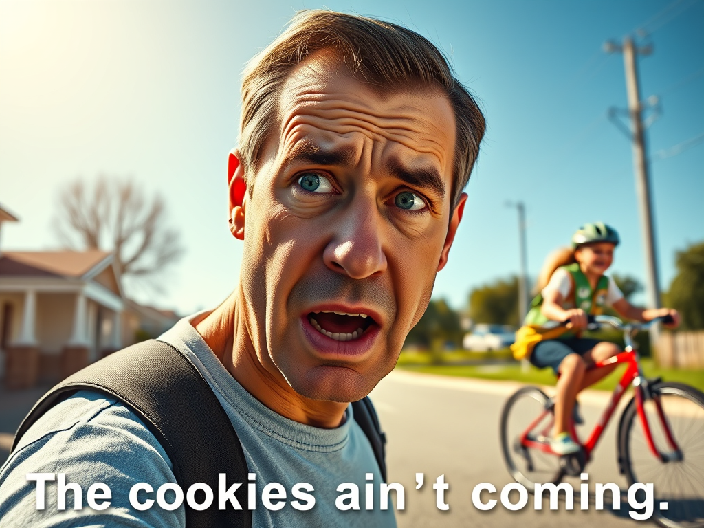 May 1: The cookies ain’t coming.